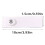 Washable Sizes Label for Garments Removable Quick-Beige1 4XL 4