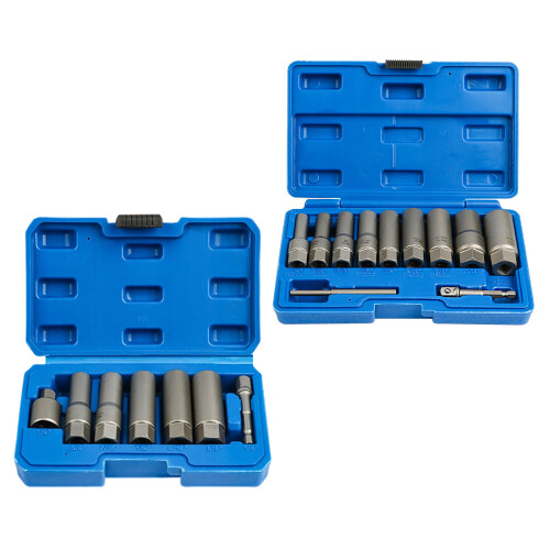 Screw Extractor Drill Bits Broken Damaged Bolt-11 piece set 1