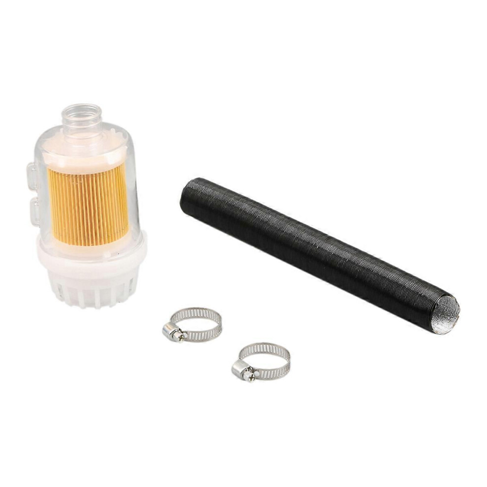 Air Heater Duct Pipe Parking Heater Air Intake Filter Silencer Compatible With Webasto Dometic Eberspache Yellow 3180192323402