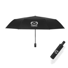 Car Umbrella for Mazda 3 20182023, UV Protection Windproof Compact Foldable Travel Accessory