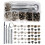 Leather Working Kit Leather, Leather Working Tools,Prong Punch Sets, Storage Box compatible with Stitching Punch 1