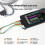 LA104 Digital Logic Analyzer Screen 4 Channels Oscilloscope SPI IIC UART Programmable 100M Sa/S Max 3