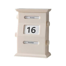 Calendar Desk Retro Calendar Blocks Desk Date Display Desk Decorations Desktop Decor Date Blocks