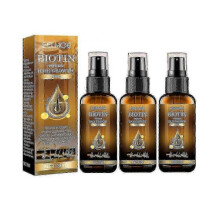 3x Biotin Spray Croissance Cheveux Anti Chute Cheveux Croissance Rapide Traitement Cuir Chevelu Sérum Soins Cheveux