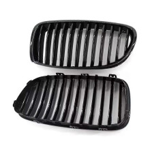 Grade dianteira modificada em preto brilhante 51137261356 51137261355 compatível com BMW Série 5 F10 F18 528i 530i