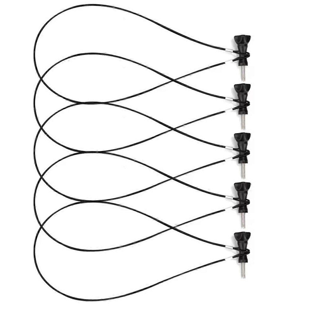 Anti-Lost Wire Rope Safety Rope Compatible With Gopro 12 11 10 9 8 Sjcam Akaso Insta360 X4 X3 Compatible With Dji Osmo Actio Black 3362929537201