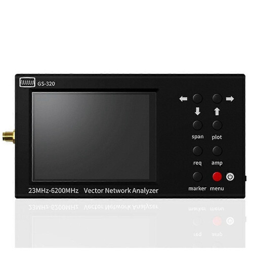 GS320 Vector Network Analyzer 6GHz RF Antenna Measuring Voltage Standing Wave Ratio VNA SWR Network