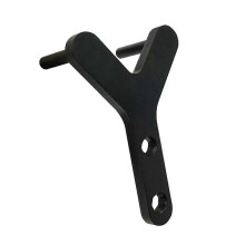 Gereedschap voor het verwijderen van de onderste draagarm en kogelgewricht van een auto, zwarte swingarm, fietsophangingskap verwijderen.