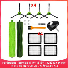 compatibel met IRobot Roomba I7 I7+ I8 I8+ I1 I2 I3 I3+ I4 I4+ I6 I6+ E5 E6 E7 J6 J7 J7+/Plus E, I & J Serie V