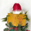 Kerstboomtopper, grappige geruite pluche pop, kerstboomversiering, kerstcadeau 4