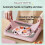 Fried Yogurt Machine Home-Made Mini Fried Ice Machine Instant Cold Plate Ideal compatible with Making Rolled Ice 4