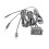 Car Android Navigation Machine AUX Panel Double TYPE-C+AUX Input USB+AUX Interface Panel Extension C 1
