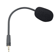 Gaming Headset Microphone Gooseneck Microphone compatible with Turtle Beach Headphones Gaming Intercom Microphon