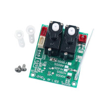 Placa de circuito impresso para planador de avião de controle remoto, adaptada para a nova versão compatível com WLtoys XK A300.