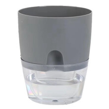 Sistema de rega preguiçosa para vasos de flores hidropônicas, planta-mãe com corda de algodão, dispositivo simples para jardim em varanda.