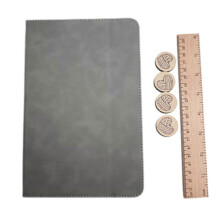 Porta schemi per uncinetto, porta schemi per modelli all'uncinetto, facile da usare, pieghevole, portatile, magnetico, per lavori a maglia.