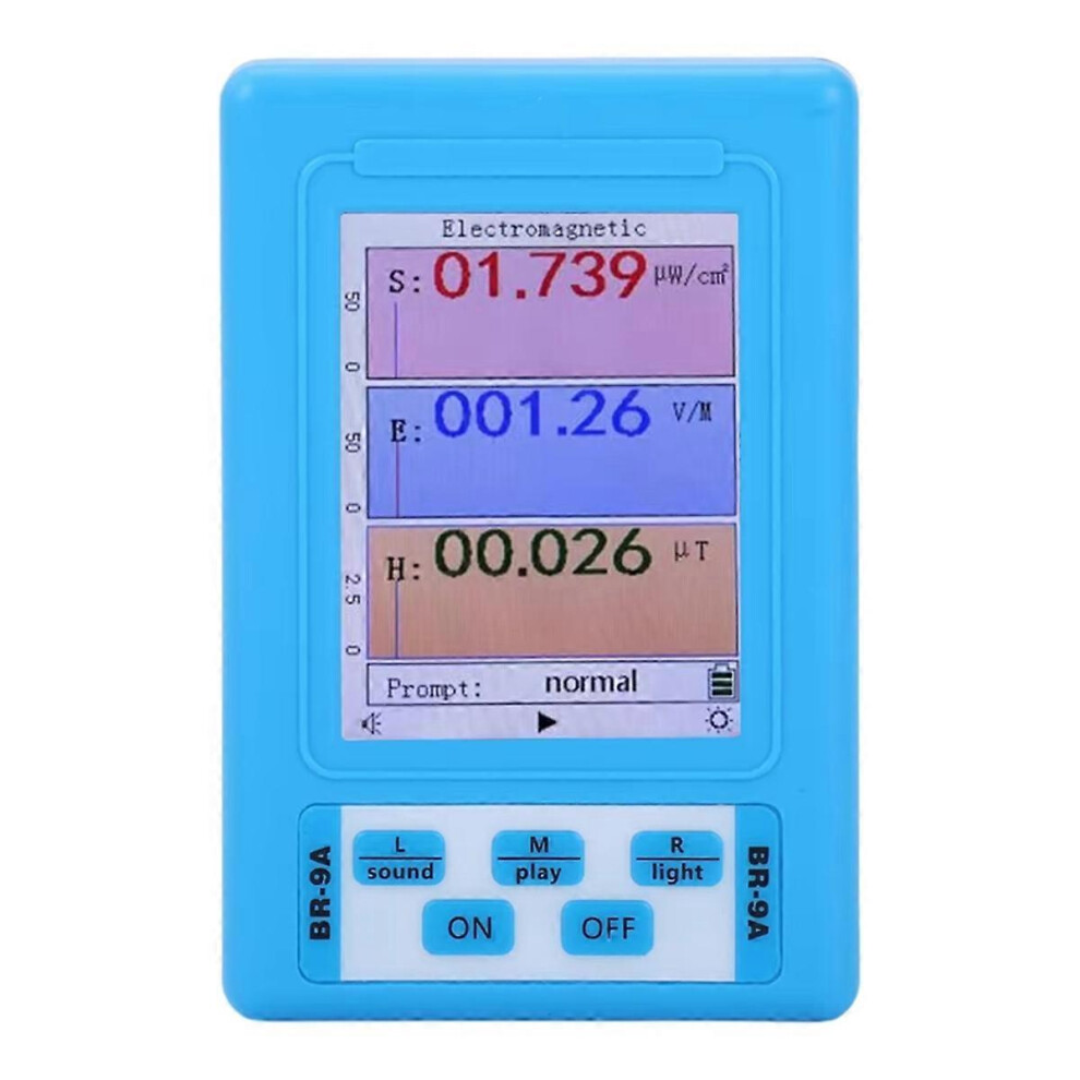 Br-9A Portable Electromagnetic Radiation Detector Emf Measuring Inst Ent High Accuracy Radiation D 3072855813064