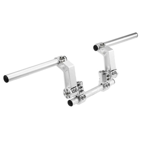 Adjustable Motorcycle Handlebars Handle Bar, Detachable Steering Hangers Handle Bars System compatible with 125c 1