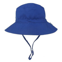 (M, ROYAL BLUE) Baby Sun Hat Summer Beach Upf 50+ Sun Protection Baby Boy Hats