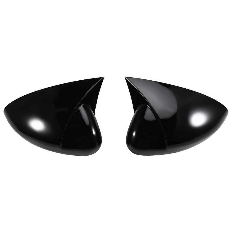 Car Rearview Mirror Protective Cover Abs Horn Rearview Mirror Shell Compatible With Fiat Egea 2016-2023 3409291192840