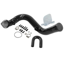 Auton pakoputkisarja, joka on yhteensopiva Chevrolet 2007-2010 GMC 6.6L Duramax High Flow -imuputkisarjan kanssa, autoon muokattu