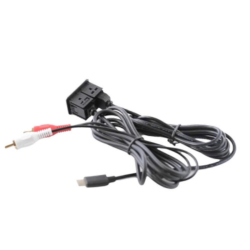 Σύστημα πλοήγησης Android αυτοκινήτου AUX Panel TYPE-C+RCA Audio Input USB+AUX Interface Panel Extension Ca 2