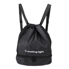 Waterproof Gym Backpack with Shoe Compartment, Durable Sports Duffel Bag for Travel and Workout