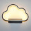 Cloud Design Decor Wall Light 220v Embedded Sconce Cloud Shape Wall Light Light Indoor Bedroom Wall 2