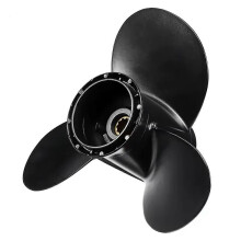 compatibile con Suzuki 20-30HP 58100-96420-019 Elica fuoribordo per barca 10 1/4 X 11 10 denti scanalati Rotazione R 3