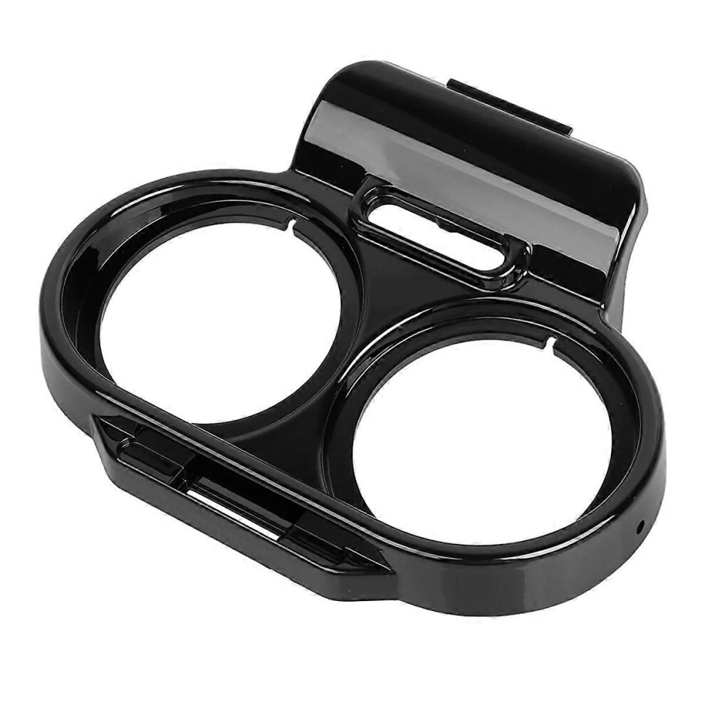 Compatible With Harley Road Glide 98-13 Gloss Gauge Cover Nacelle Fairing Speedometer Black 3196096655488