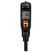 Medidor de pH digital para alimentos 0.00-14.00 Sonda plana de alta precisión ATC 0.00-14.00 Probador de pH compatible con frutas, carnes y verduras