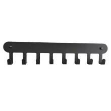 Iron Towel Hook Wall-Mounted Key and Coat Hook Multi-Function Metal Storage Rack Storage Rack