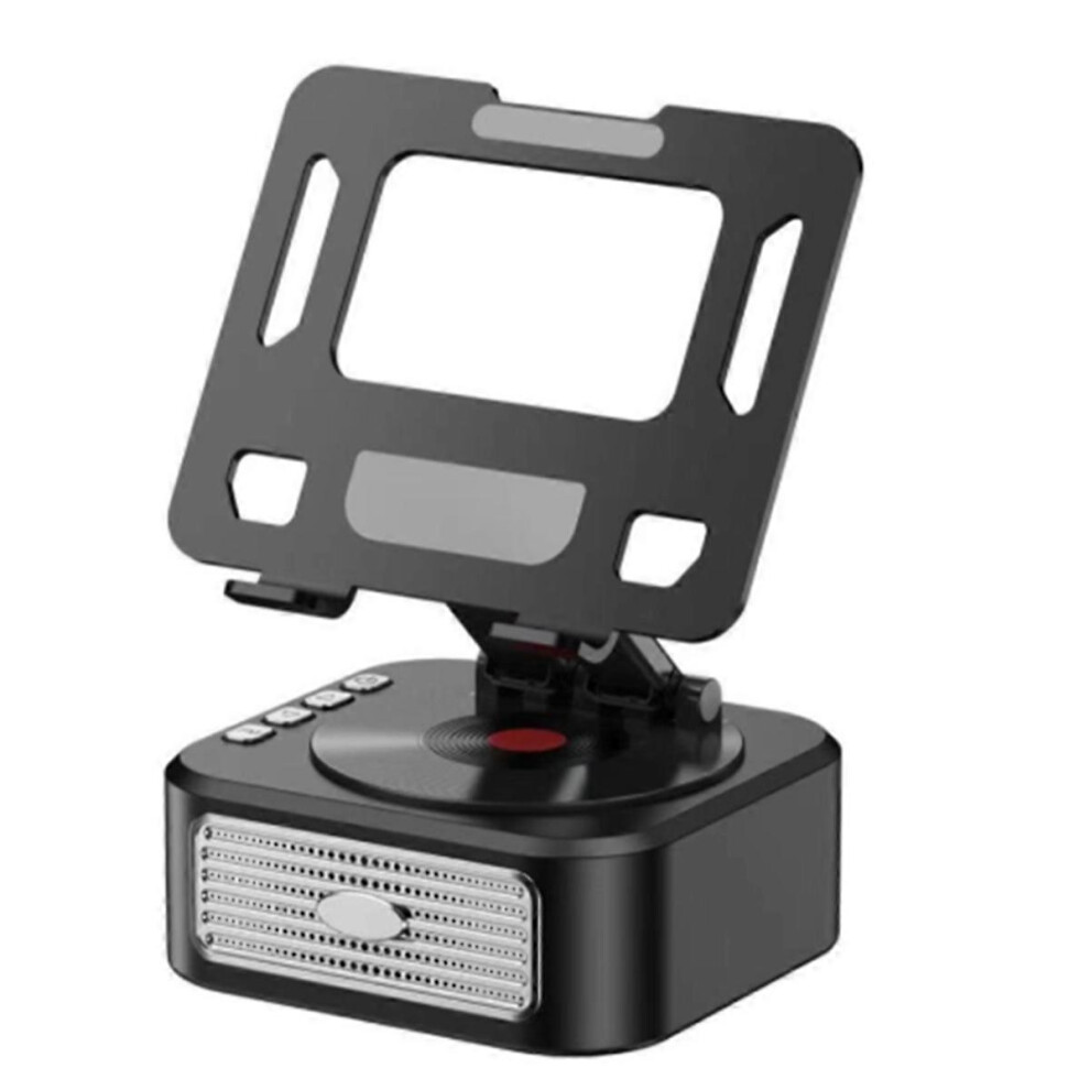 Foldable Desk Tablet Stand Holder Table Smartphone Mount With Wireless Bluetooth Speaker Stereo Usb 3330893667620