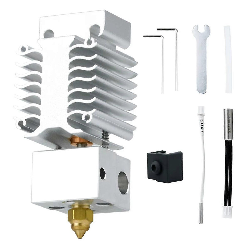 Hotend Kit Compatible With Ender 3 V3 Se Heating Block Kit Bimetallic Throat High Temperature Print Head Compatible With End 3901388923158