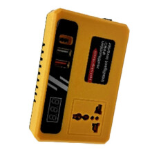 Netzteil-Inverter DC18V/21V zu 220V AC kompatibel mit Makita/DeWalt/Milwaukee18V Li-Ion-Akku kompatibel mit draußen