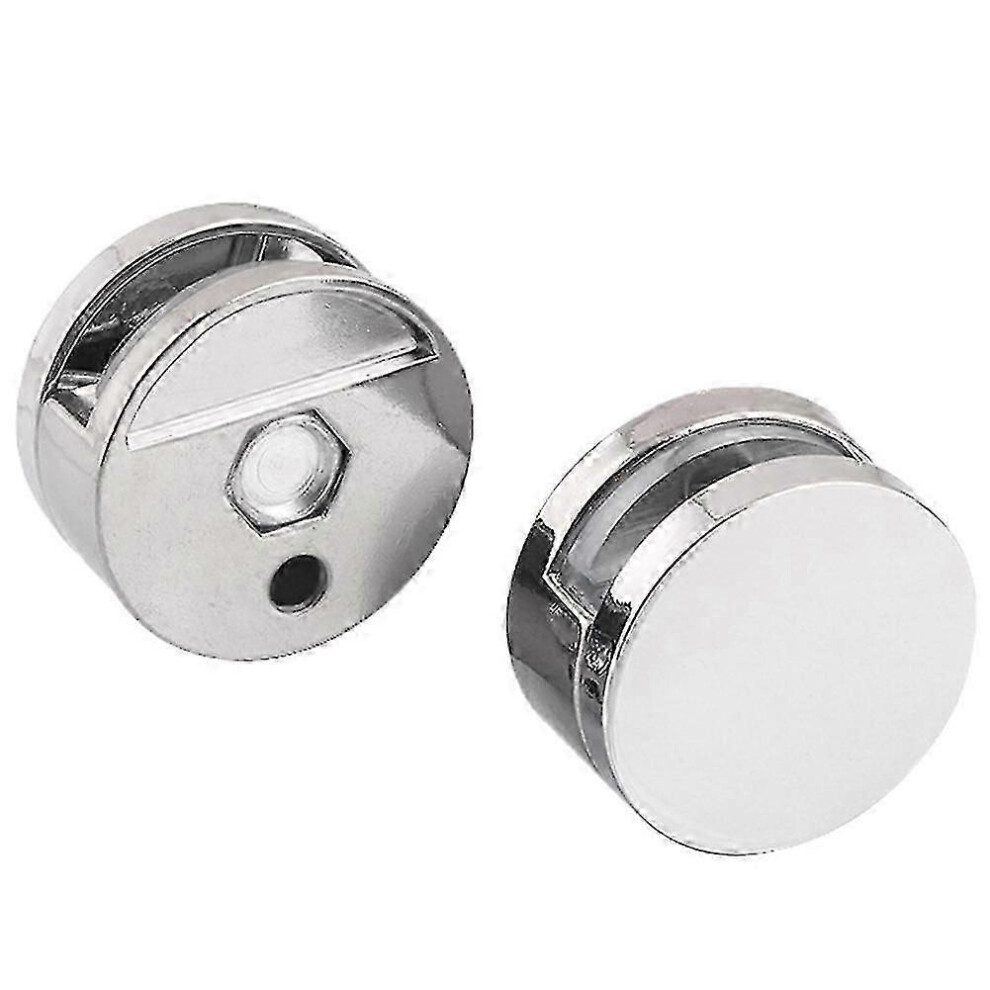 4Pcs Glass Clamp Bathroom Mirror Clips Zinc Alloy Glass Clip Shelf Support Brackets Holder 3707341319231