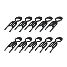 Conjunto de 10 presilhas de cabelo francesas em formato de U, para cabelos ondulados e trançados, compatíveis com mulheres.