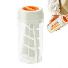 Food Grade Ice Block Tray with 8 Compartments, Portable Ice Molds compatible with Kitchen & Refrigerator Accesso