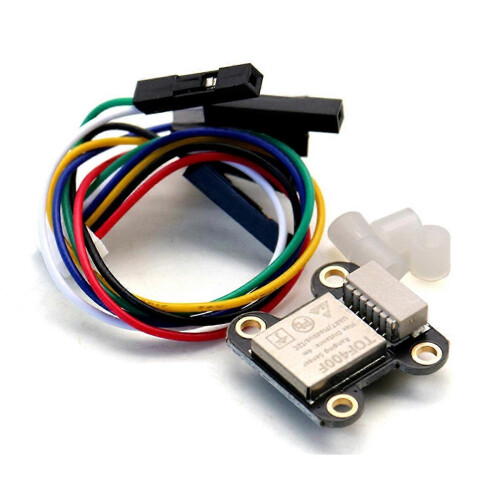 Laser Infrared Distance Sensor Module MODBUS IIC Serial Connect 3V-5V with PH1.0MM 6PIN Cable