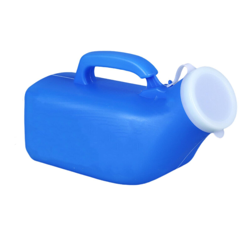 Portable Male Urinal 1200Ml With Lid Leakproof Antitip Base For Elderly Men Home And Travel Use 9351714425179