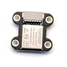 Módulo sensor de distância infravermelho a laser com conexão serial MODBUS IIC 3V-5V e cabo PH1.0MM de 6 pinos.