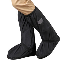 Rainproof Shoe Covers compatible with Cycling Outdoor, Thick Sole High-Top Waterproof Shoe Covers compatible with Men Women
