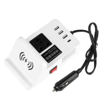 Schnellladung USB kompatibel mit Laptop-Ladung Auto-Ladegerät 12/24V Auto-Stecker Konverter Auto-Inverter Spannung Con