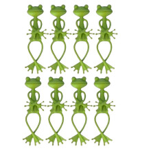 Frosch-Pflanzenständer Süßer Frosch Blumentopfhalter Pflanzenkletterhalter Kletteräste kompatibel mit Garten