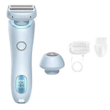 Elektrisch scheerapparaat geschikt voor vrouwen, 2-in-1 bikin trimmer, gezichtsscheerapparaat, ontharing geschikt voor oksels en benen.