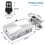 Electronic Door Lock, Smart Wireless Anti-Theft Home Security Door Lock Access Control System with 4 4