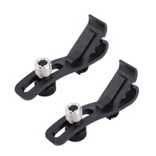 2/4 pezzi Morsetto di montaggio per microfono a tamburo antiurto Clip di fissaggio per microfono a tamburo Accessori per strumenti musicali Durevole
