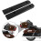 Kit de relocador de Tour-Pak ajustável de 1 a 3 polegadas, suporte de baú com placa de extensão compatível com Harley Road King Street. 3