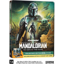 The Mandalorian: The Complete Third Season  [ULTRA HD BLU-RAY REGION: A USA] 4K Mastering, Steelbook, Subtitled, Bilingual Packaging USA import