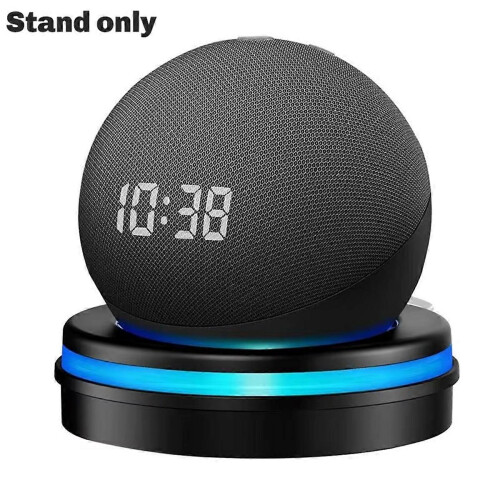 Support de bureau compatible avec Echo Dot 5/4, support mural, étagère pour enceinte, support stable, gain de place 2